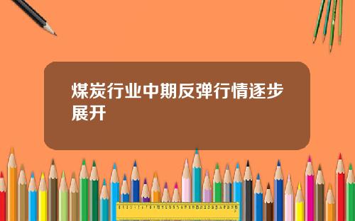 煤炭行业中期反弹行情逐步展开