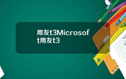 用友t3Microsoft用友t3