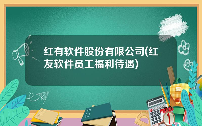 红有软件股份有限公司(红友软件员工福利待遇)