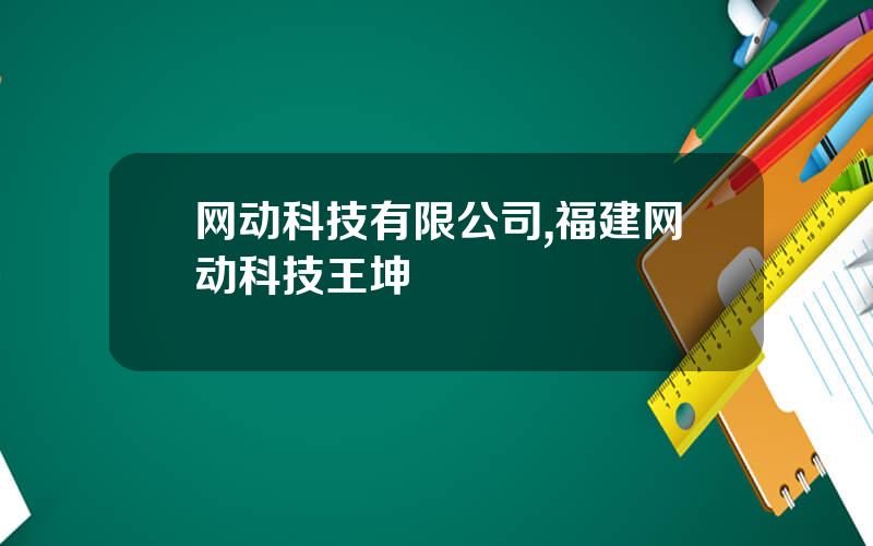 网动科技有限公司,福建网动科技王坤
