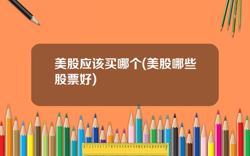 美股应该买哪个(美股哪些股票好)