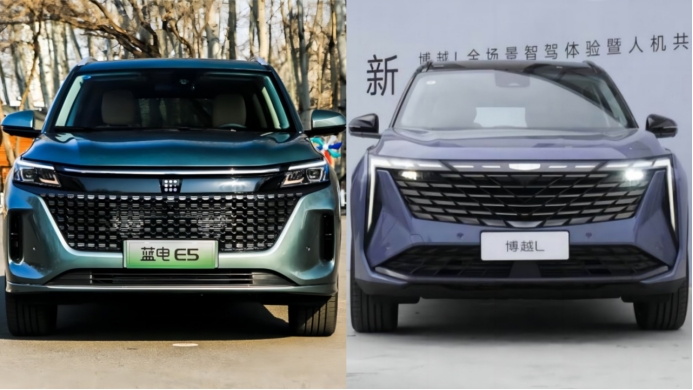 油电同价的蓝电E5产品力还出色;直接让博越L欲哭无泪
